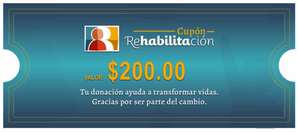 Cupon de Donación $200.00