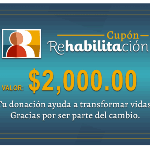 Cupon de Donación $2,000.00
