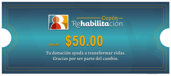 Cupon de Donación $50.00