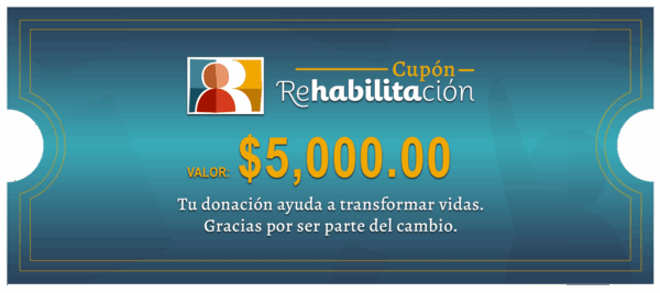 Cupon de Donación $5,000.00